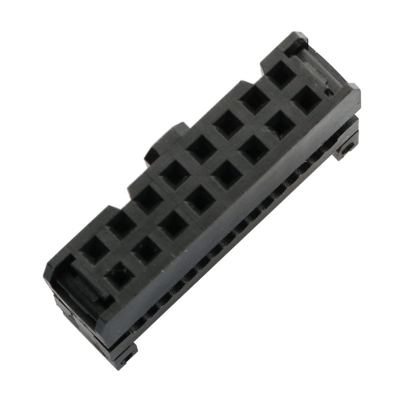 Tegg 25PCS FC-16P IDC Socket Connector Female 2x8 Pin Female Header Rectangular Connector Adapter 2.54mm Pitch for AWG Flat Cable - Image 5